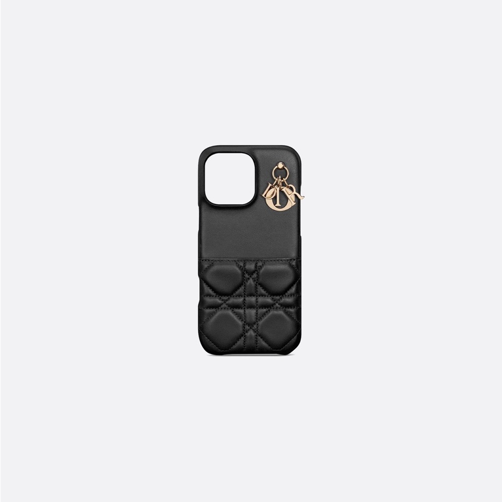 Lady Dior Cover for iPhone 16 Pro Max Lambskin